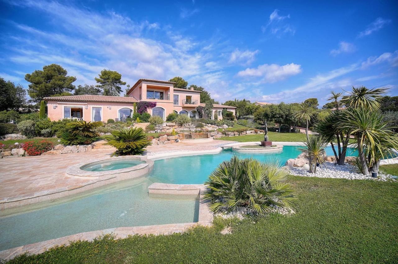"Au Havre De Paix" 5 Etoiles Prestige Jacuzzi, Hammam, Sauna, Piscine Chauffee Mougins Cannes Grasse Exterior foto