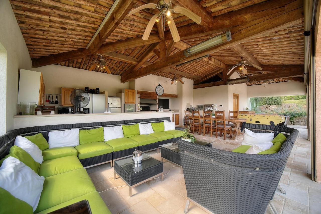 "Au Havre De Paix" 5 Etoiles Prestige Jacuzzi, Hammam, Sauna, Piscine Chauffee Mougins Cannes Grasse Exterior foto