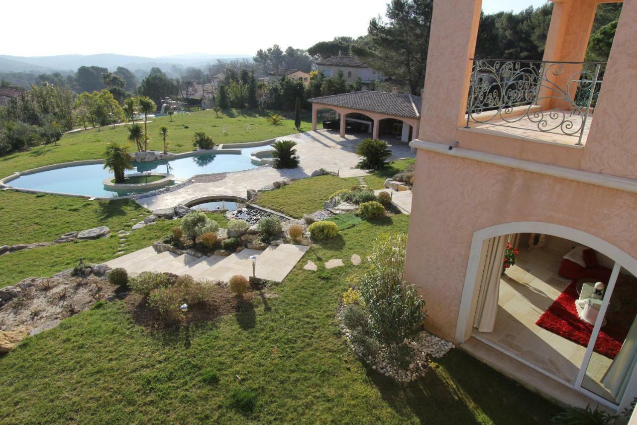 "Au Havre De Paix" 5 Etoiles Prestige Jacuzzi, Hammam, Sauna, Piscine Chauffee Mougins Cannes Grasse Exterior foto